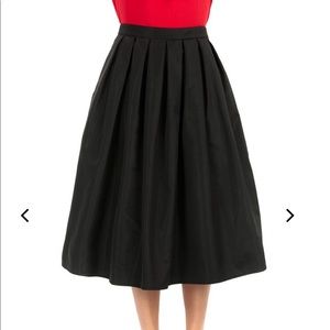 NWT Rachel Parcell Soirée Pleated Skirt